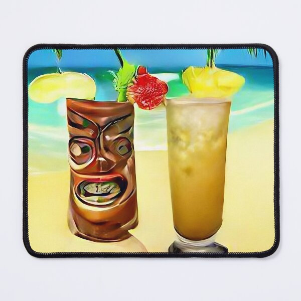 Item preview, Tiki Cocktails on the beach #1 designed and sold by wadelcl.