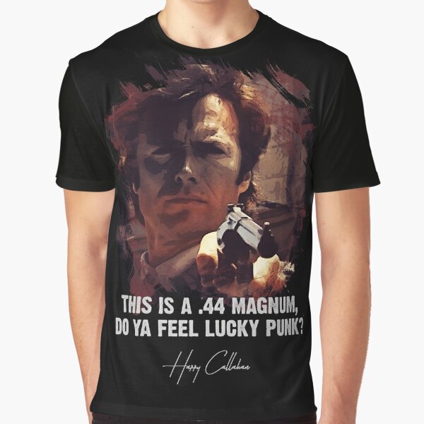 DIRTY HARRY ★ Do Ya Feel Lucky Punk? Clint Eastwood famous movie quote ...