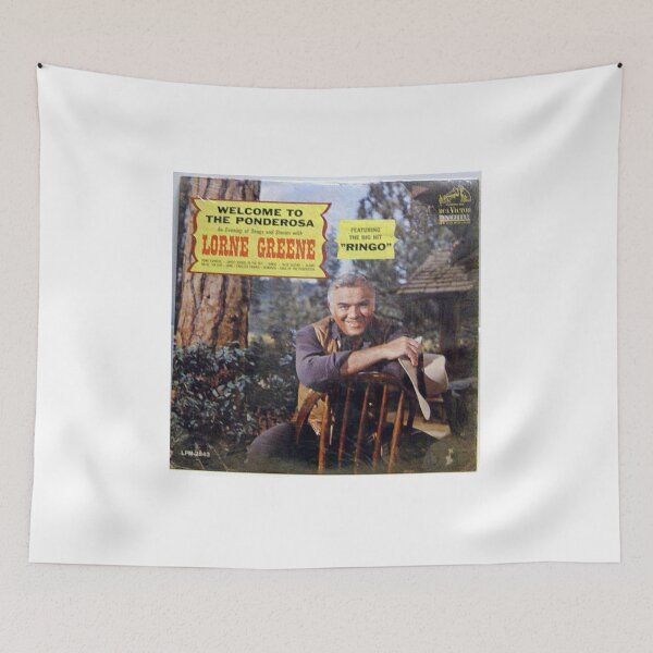 Item preview, Lorne Greene, Welcome To The Ponderosa, TV ,Western, LP,Ringo,Bonanza designed and sold by Vintaged.