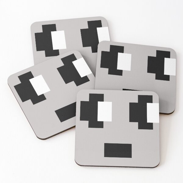 Item preview, 90s Oversized Pixel Ghost Face designed and sold by Schka.