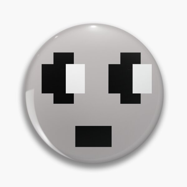 Item preview, 90s Oversized Pixel Ghost Face designed and sold by Schka.