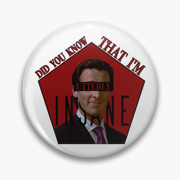 Item preview, American psycho Patrick Bateman designed and sold by Bigilyy.