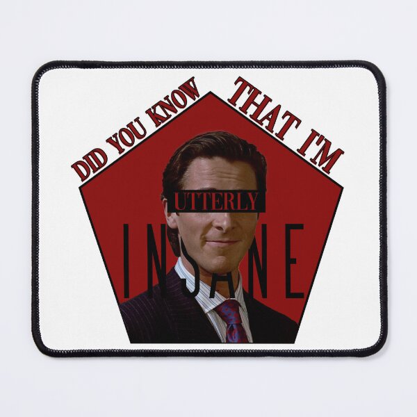 Item preview, American psycho Patrick Bateman designed and sold by Bigilyy.