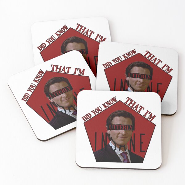 Item preview, American psycho Patrick Bateman designed and sold by Bigilyy.