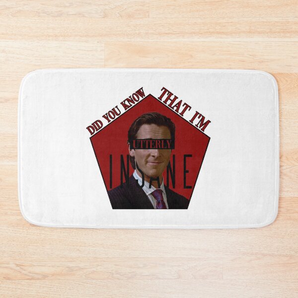 Item preview, American psycho Patrick Bateman designed and sold by Bigilyy.