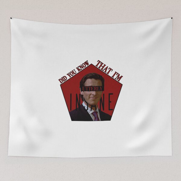 Item preview, American psycho Patrick Bateman designed and sold by Bigilyy.