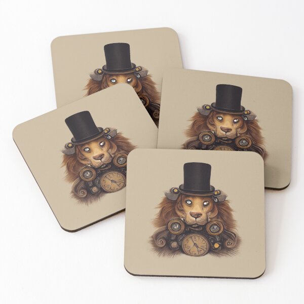Item preview, steampunk lion designed and sold by Bratak.