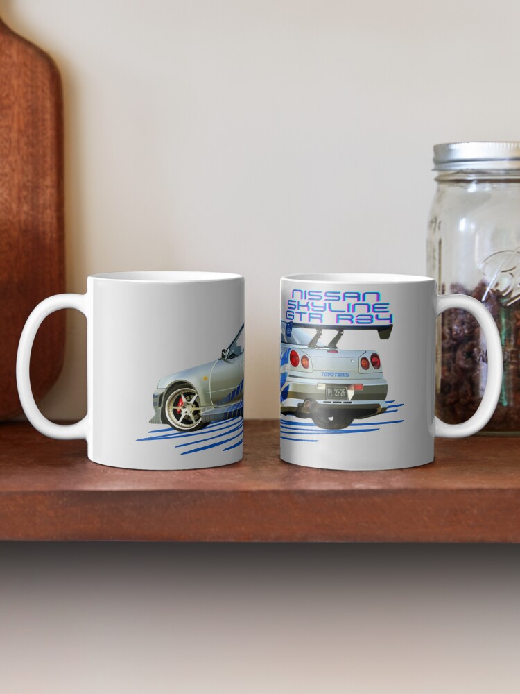 Nissan Skyline Gtr r34 Coffee Mug for Sale by FilipaAndrez