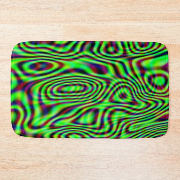 Item preview, Psychedelic Neon Retro Pattern designed and sold by TheMerchPeddler.
