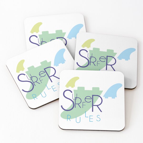 Item preview, Surfer Rules Fins designed and sold by boleteshop.
