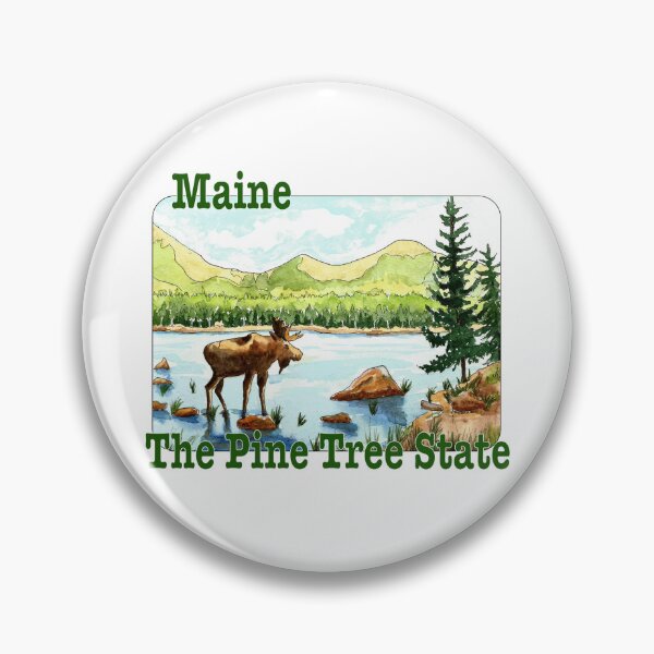 Item preview, Maine, The Pine Tree State designed and sold by MMc Buck.