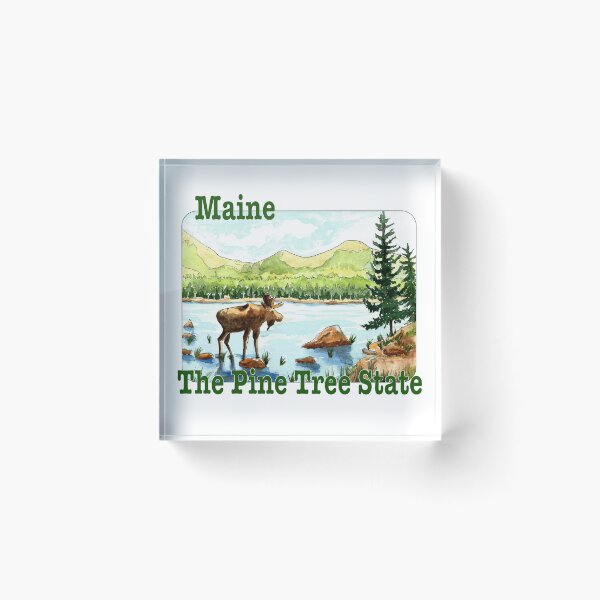 Item preview, Maine, The Pine Tree State designed and sold by MMc Buck.