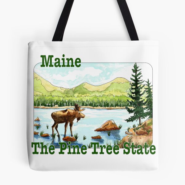 Item preview, Maine, The Pine Tree State designed and sold by MMc Buck.