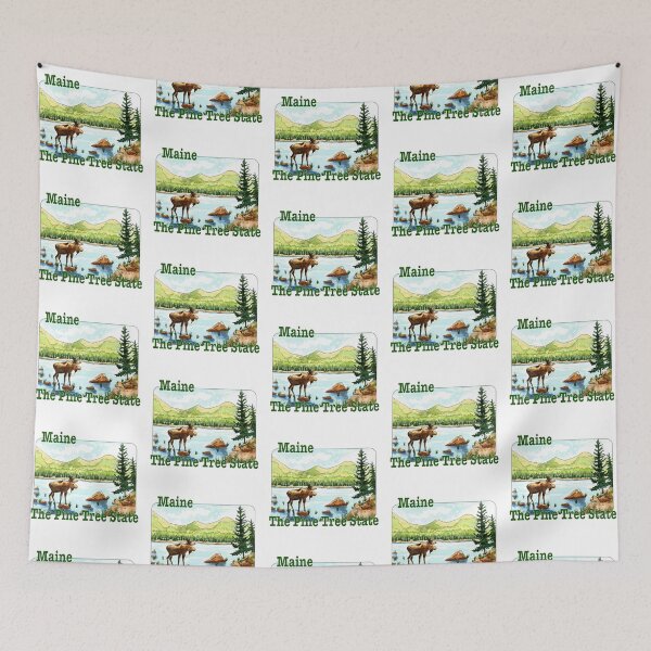 Item preview, Maine, The Pine Tree State designed and sold by MMc Buck.