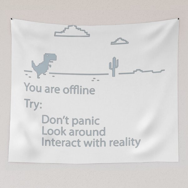 Item preview, YOU ARE OFFLINE-_- designed and sold by amazingfyi.