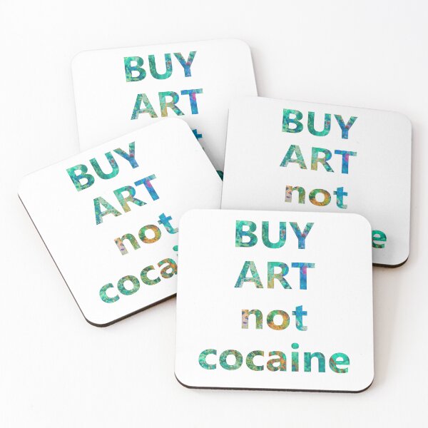 Item preview, Buy art not cocaine  designed and sold by redgoch.