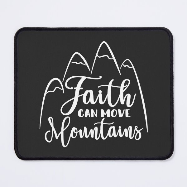 Item preview, Christian Design - Faith Can Move Mountains designed and sold by simplydesignart.