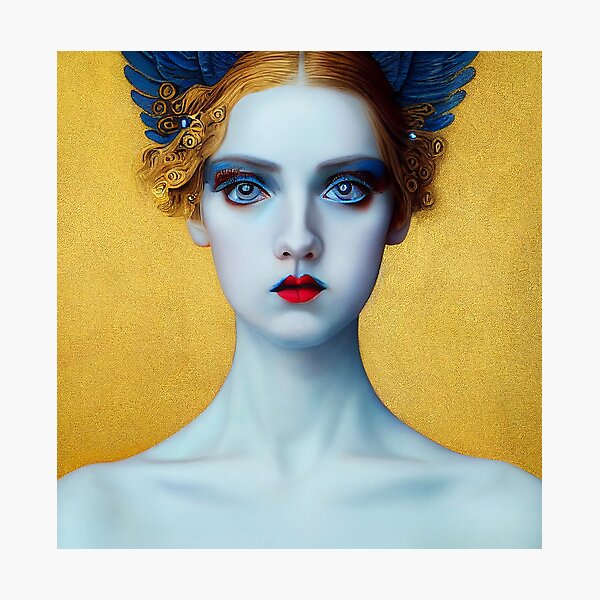 Auburn Angel Photographic Print