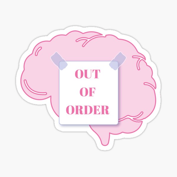  Brain Fog Tracker Stickers / 54 Fun Vinyl Stickers (1