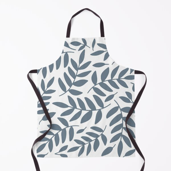 Falling for Blue Leaves Apron