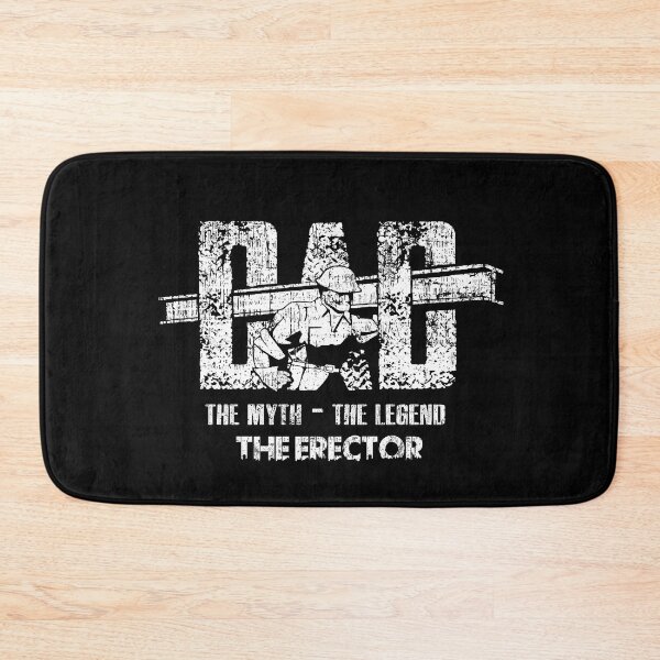Item preview, Dad the Myth the Legend the Erector - Ironworker design designed and sold by yococo.