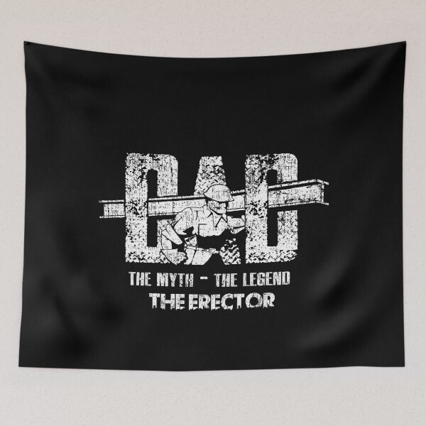 Item preview, Dad the Myth the Legend the Erector - Ironworker design designed and sold by yococo.