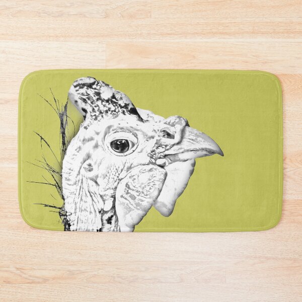 Item preview, Drawing conversion of a Helmeted Guineafowl designed and sold by Dalyndigital Photography.