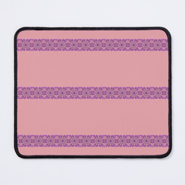 Item preview, Abstract Flowers Pattern Boho Vibes Stripes on a Dusty Pink Background designed and sold by Beachy.