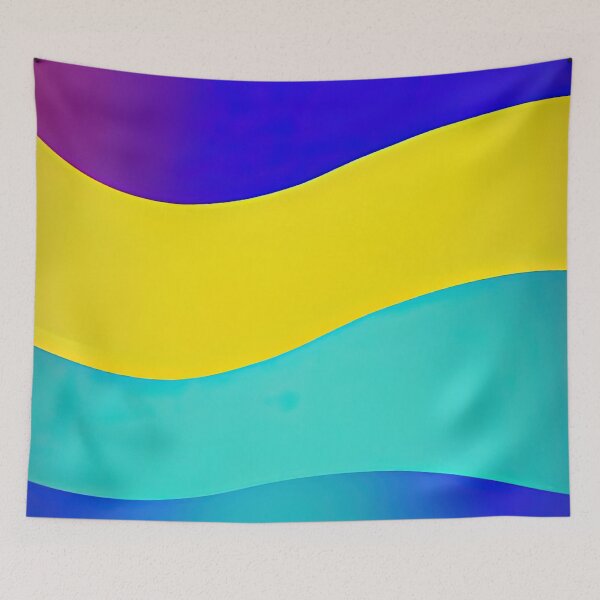 Item preview, Colourful Waves designed and sold by Arkneer.