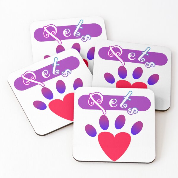 Item preview, Trending one word text pets love designed and sold by Selvadesigns.