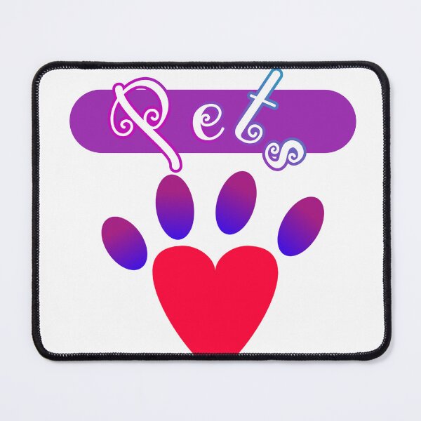 Item preview, Trending one word text pets love designed and sold by Selvadesigns.