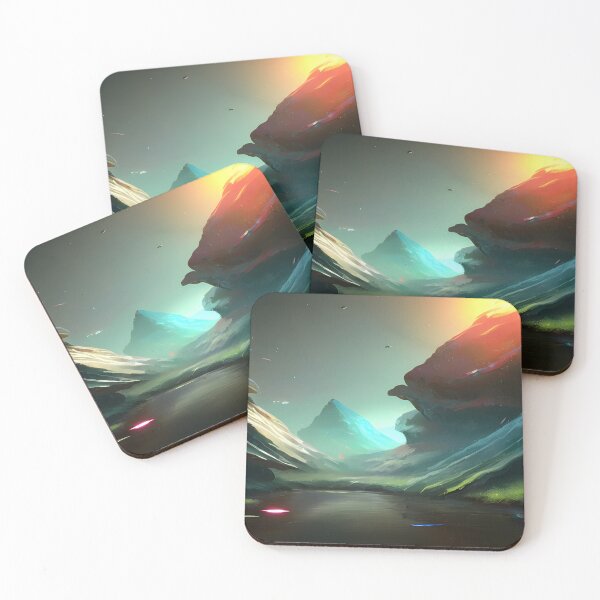 Item preview, AI Generated Art, Mystic Mountains  designed and sold by ACC .