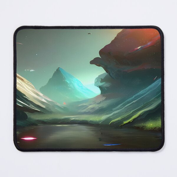 Item preview, AI Generated Art, Mystic Mountains designed and sold by ACC .