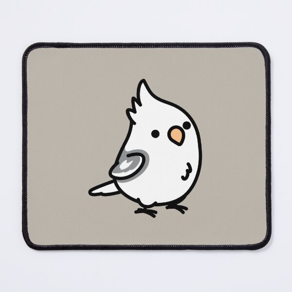 Item preview, Chubby White-Pied Cockatiel designed and sold by birdhism.