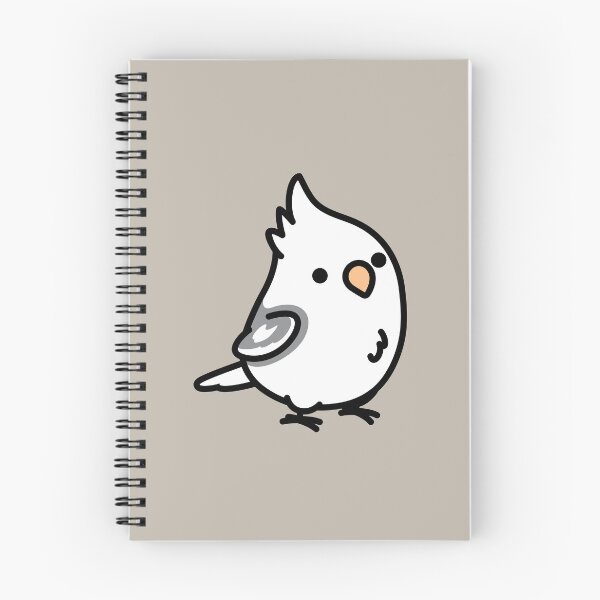 Item preview, Chubby White-Pied Cockatiel designed and sold by birdhism.