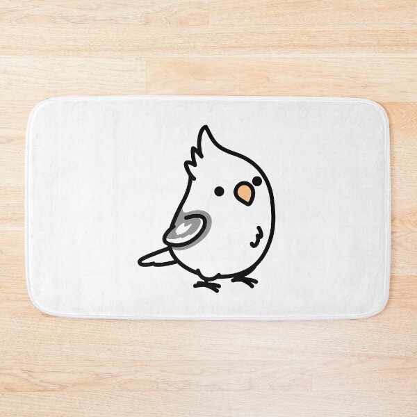 Item preview, Chubby White-Pied Cockatiel designed and sold by birdhism.