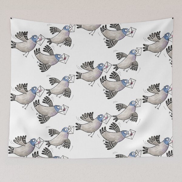Item preview, Brieftauben - Racing Pigeon - Taube - Dove designed and sold by JunieMond.