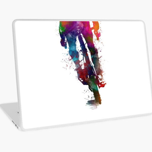 cycling #sport #cycling Laptop Skin