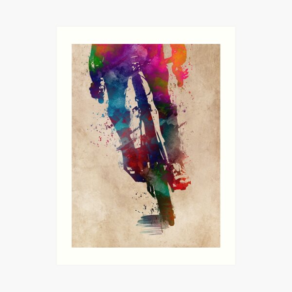 cycling #sport #cycling Art Print