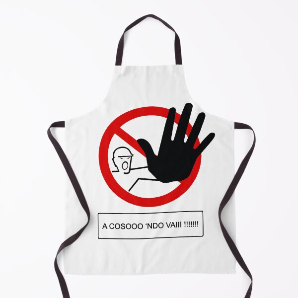 Item preview, NO ENTRY to unauthorised persons (in roman dialect) T-Shirt - A COSOOO 'NDO VAIII !!!!!! T-Shirt designed and sold by Luciusinfabula.