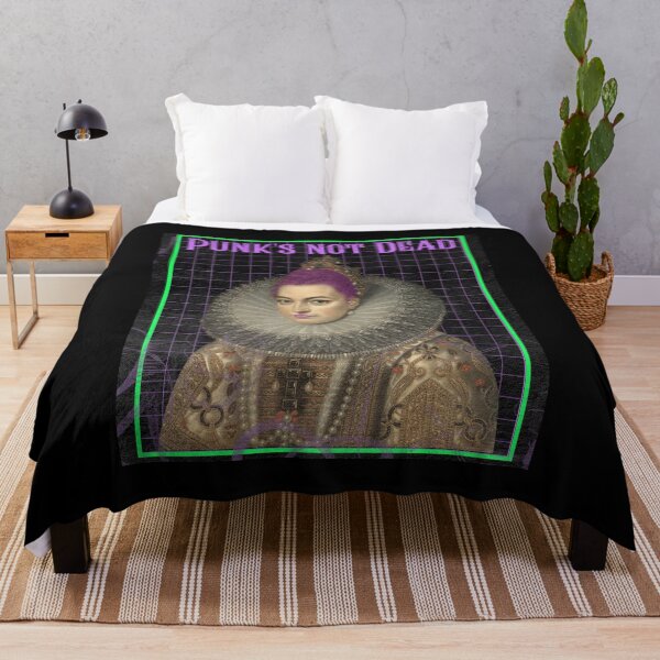 Item preview, Inspirational funny art classic Punk Is Not Dead designed and sold by LargeShop.