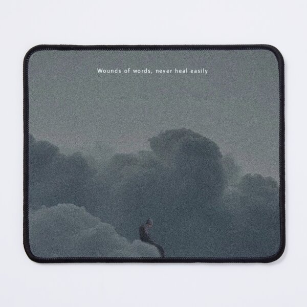 Item preview, WOUNDS OF WORDS, NEVER HEAL EASILY  designed and sold by TearDr0p.