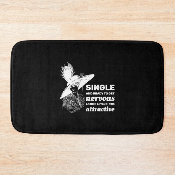 Item preview, Single and ready to get nervous around anyone I find attractive designed and sold by absolutdesign.