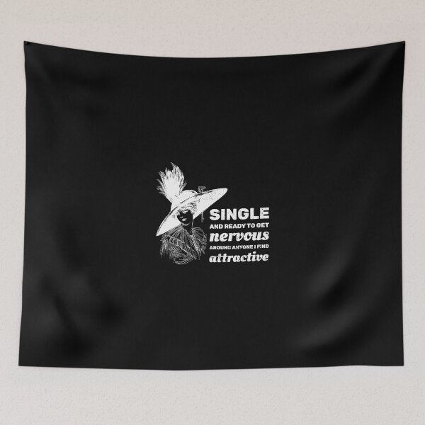 Item preview, Single and ready to get nervous around anyone I find attractive designed and sold by absolutdesign.