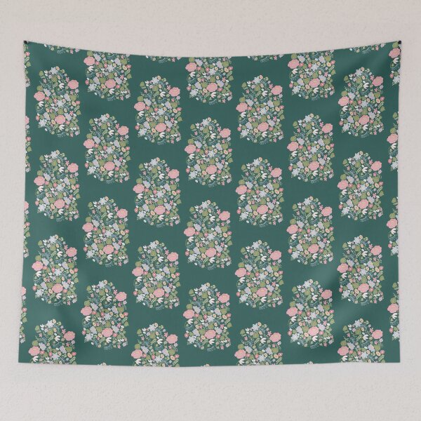 Item preview, Pastel Folksy Floral designed and sold by Lozzie Eliza Designs.