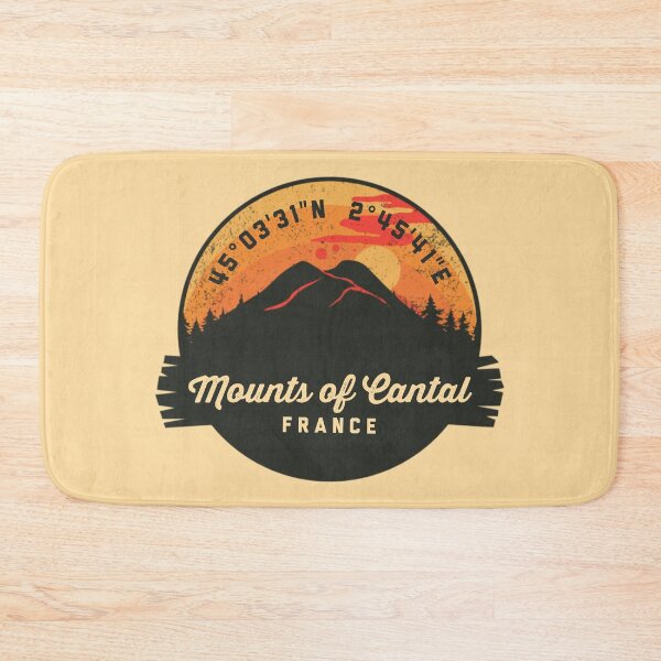 Item preview, Mounts of Cantal France Volcano designed and sold by mountainfad.