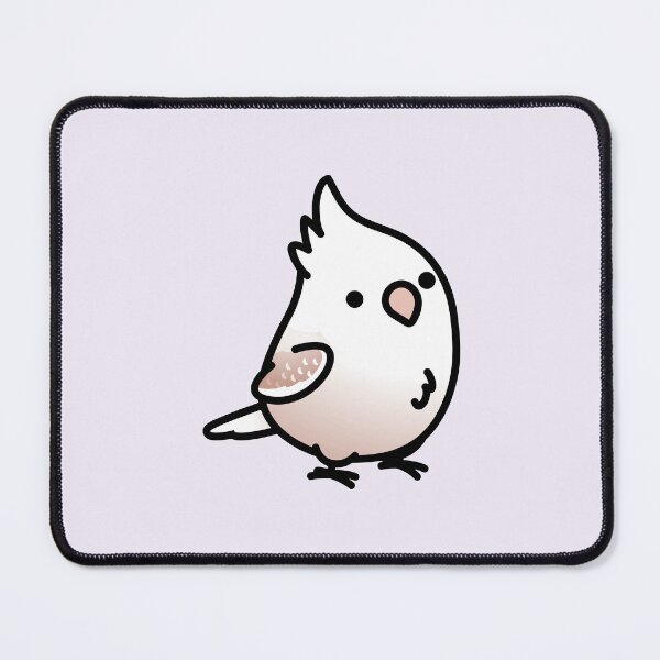 Item preview, Chubby White-faced Cinnamon Pied-Pearl Cockatiel designed and sold by birdhism.