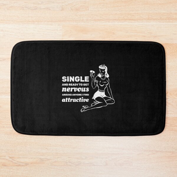 Item preview, Single and ready to get nervous around anyone I find attractive designed and sold by absolutdesign.