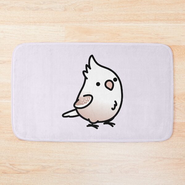 Item preview, Chubby White-faced Cinnamon Pied-Pearl Cockatiel designed and sold by birdhism.