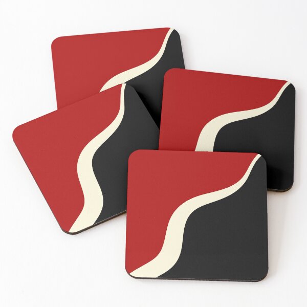 Item preview, Simple Waves 3 - Red & Cream designed and sold by LAEC-Shop.